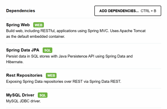 Spring Data REST で RESTful Webサービスを作ってみよう